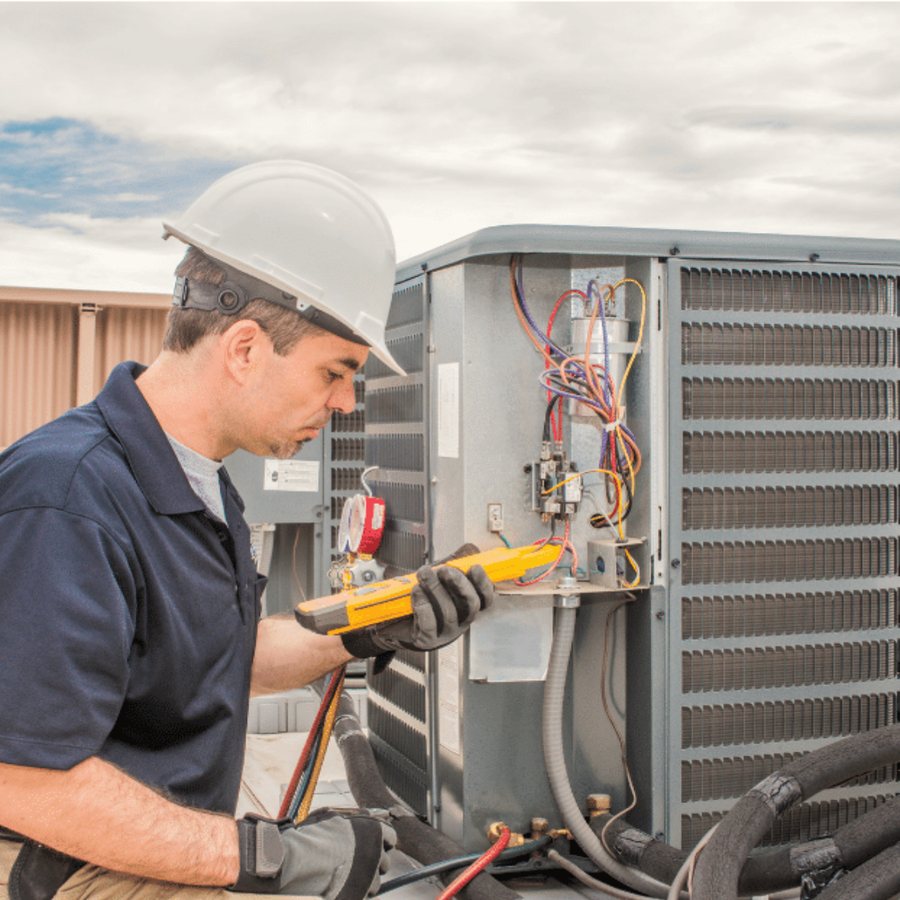 WaterFurnace ground-source heat pump installation on a Huron County property by Goderich Geothermal